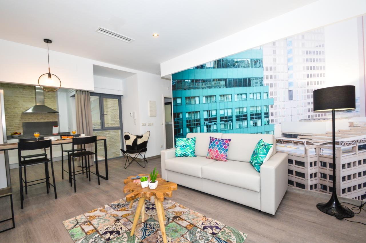 Apartamento de 1 dormitorio